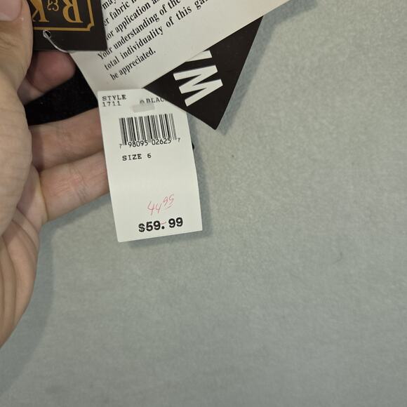 Vintage R&K Evening Blazer Jacket Womens 6 Black Sequence Formal Party Business - Picture 6 of 14